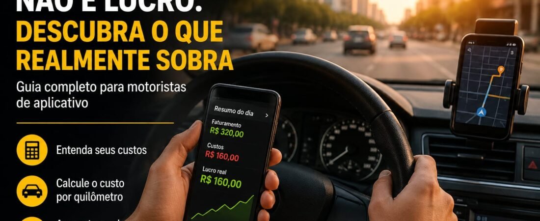 A Maioria Dos Motorista Não Sabe Quanto Realmente Lucra