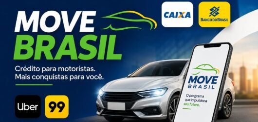 MOVE BRASIL 2026: quem tem direito, como se cadastrar e como financiar pela Caixa e Banco do Brasil